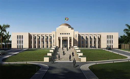 Prezidentský palác-Burundi